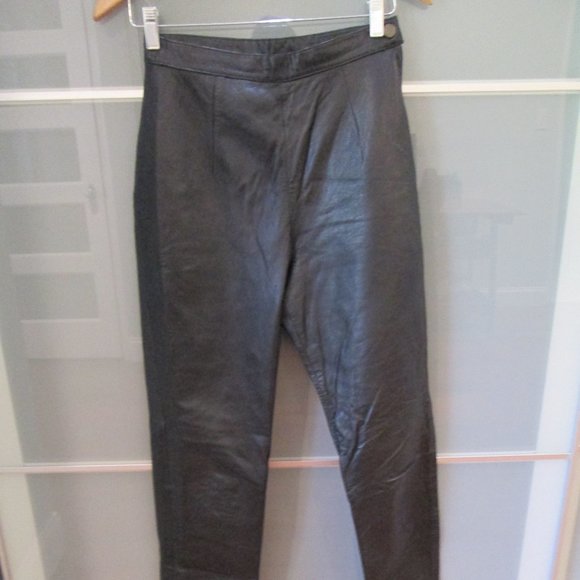 Wilsons Leather Pants - Vintage Wilsons Leather High Waisted Leather Pants